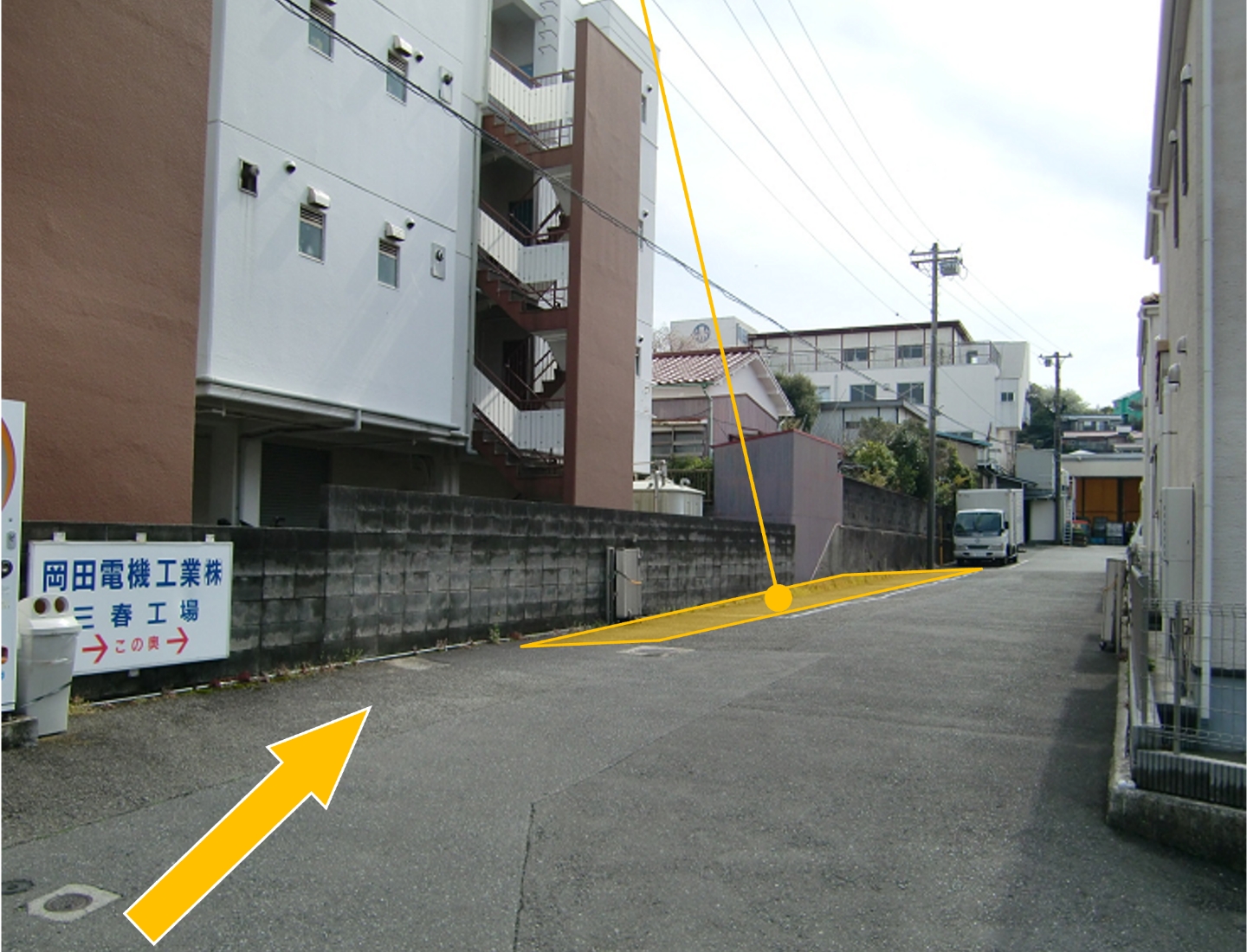 会社への道案内｜駐車場